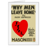 Why Men Leave Home 1938 WPA Cards