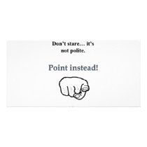 Why Stare When You Can Point