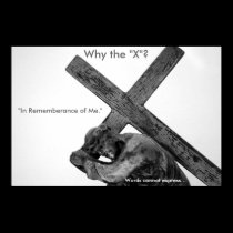Why the "X"? posters