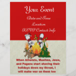 Why There's War On Christmas Custom Flyer