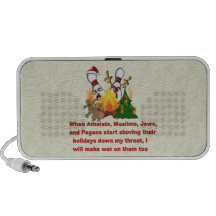 Why There's War On Christmas Mini Speakers