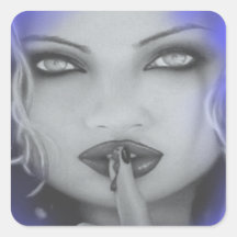 Wicca Beauty Square Sticker