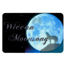 Wiccan Moonsong Flexible Magnets