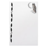 Wiccan Owl - Hecate's Guardian stationery