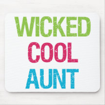 Wicked Cool Aunt Mouse Pad