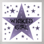 Wicked Girl Print