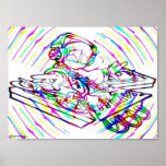 Wicked Sickness DJ Poster posters