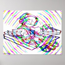 Wicked Sickness DJ Poster