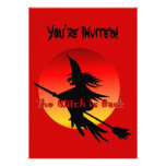 Wicked Witch Halloween Personalized Announcements