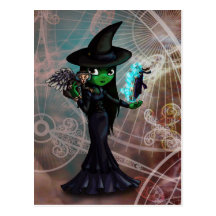 Wicked Witch Postcards