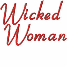 Wicked Woman Embroidered T-shirt