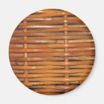 Wicker Basket Weave - Magnet