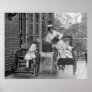 Wicker Wheelchairs, 1920s Print