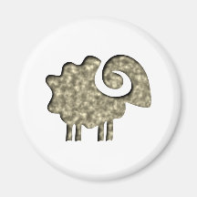 Widder ram kühlschrankmagnete