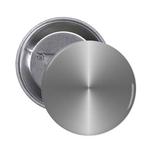 wide circular steel button