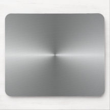 wide circular steel mouse mats