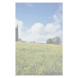 Wide comb buttercup flowers, Devon, England Custom Stationery