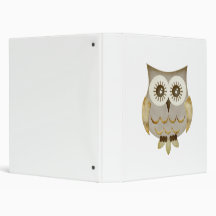 Wide Eyes Owl Binder