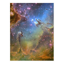 Wide-Field Image of the Eagle Nebula Post Cards