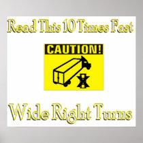Wide Right Turns