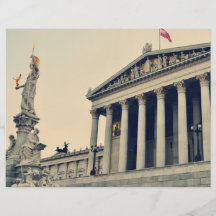 Wien architecture flyer design