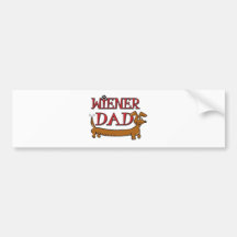 Wiener Dad Oktoberfest Bumper Stickers