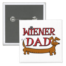 Wiener Dad Oktoberfest Buttons
