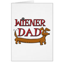 Wiener Dad Oktoberfest Greeting Cards