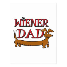 Wiener Dad Oktoberfest Postcard