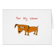 wiener dog greeting cards
