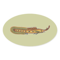 Wierd Spiny Eel Sticker