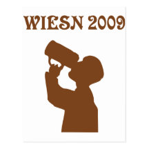 wiesn 2009 sign postcards