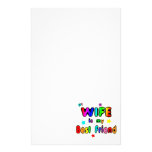 Wife Best Friend Stationery