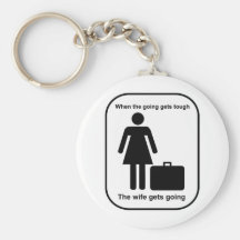 wife_gets_going_Black Porte-clefs