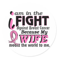 Wife Means The World To Me Breast Cancer