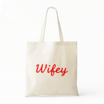 Wifey Tote Bags