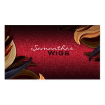 Wig Shop Business Cards