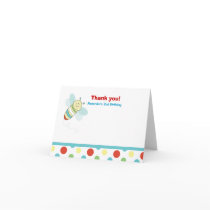 Wiggle Bug Bee Birthday Thank you Card
