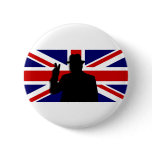 Wiinston Churchill British bulldog Pins