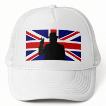 Wiinston Churchill British bulldog Mesh Hat