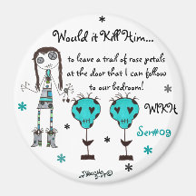 WIKH Ser#09 WHERE'S THE AFFECTION! Magnets