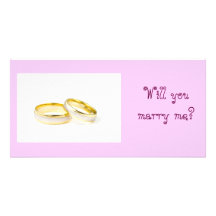 Wil You Marry Me Photo Cards