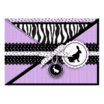 Wild About Bunnies TY Notecard Business Card Templates