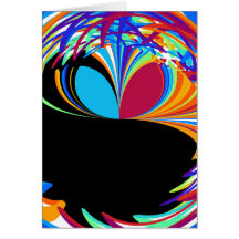 wild about colour-14 greeting card