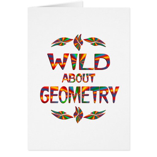 Wild About Geometry Card