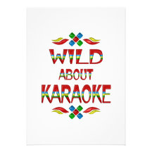 Wild About Karaoke Custom Announcement