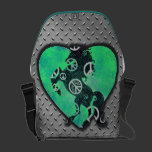 Wild and Peaceful messenger bags