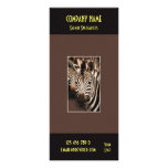 Wild animal rack cards - customize rack cards