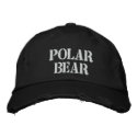 WILD ANIMALS - POLAR BEAR embroidered hats