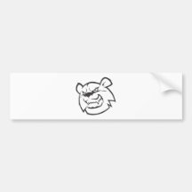 Wild Bear Bumper Sticker